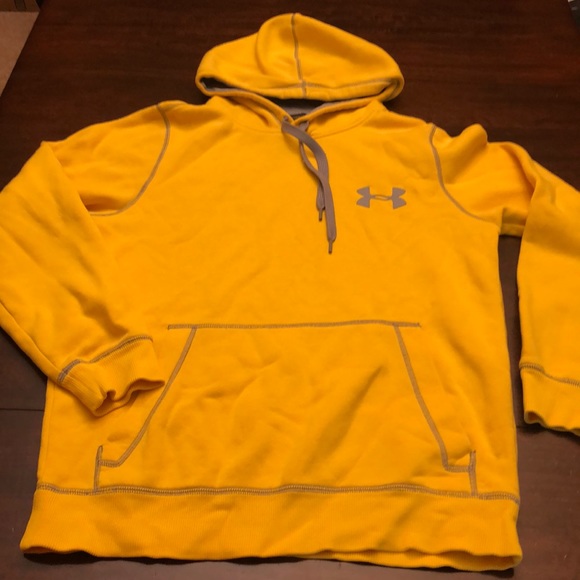 under armour hoodie gold women